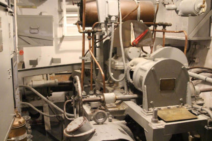 The Steering Gear Room, The Armory, and the Shipfitter's Shop - USS KIDD